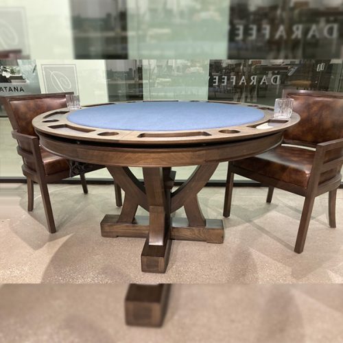 Darafeev Crown Poker Dining Bumperpool Game Table