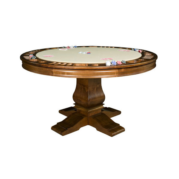 California House Hillsborough Custom Poker Dining Bumperpool Game Table